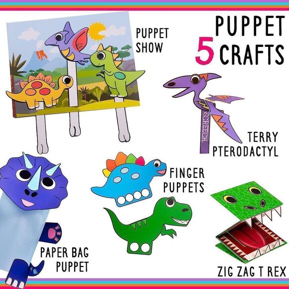 20 Dinosaur Crafts for Kids - Award-Winning All-Inclusive Fun Toddler Arts and - Picture 6 of 6
